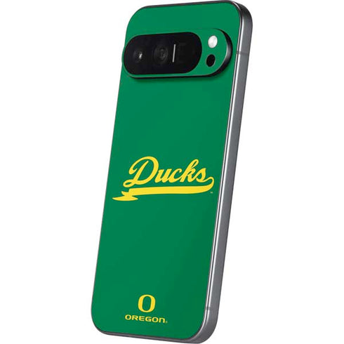 University of Oregon Ducks Logo and Wings Pixel 9 Pro XL Skin